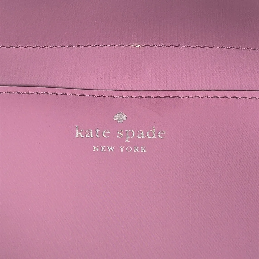 NWT Kate Spade Floral Pansy Toss Lilac Crossbody Satchel Bag